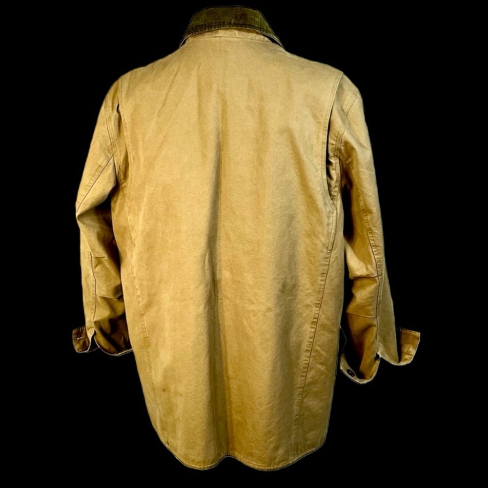 GAP Men’s Barn Coat Cotton Canvas Corduroy Sz L Outdoor Rugged Streetwear - Picture 4 of 11